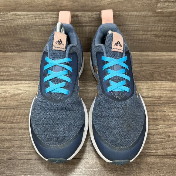 Adidas Rapidrun X Blue Gold Womens US Size 6 EUR 37.3 G27446 Running Shoes - Picture 2 of 9